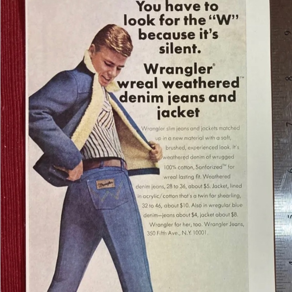Wrangler Jeans  Hi Waist Slim Cowboy Cut VINTAGE 29x30 - Picture 2 of 11